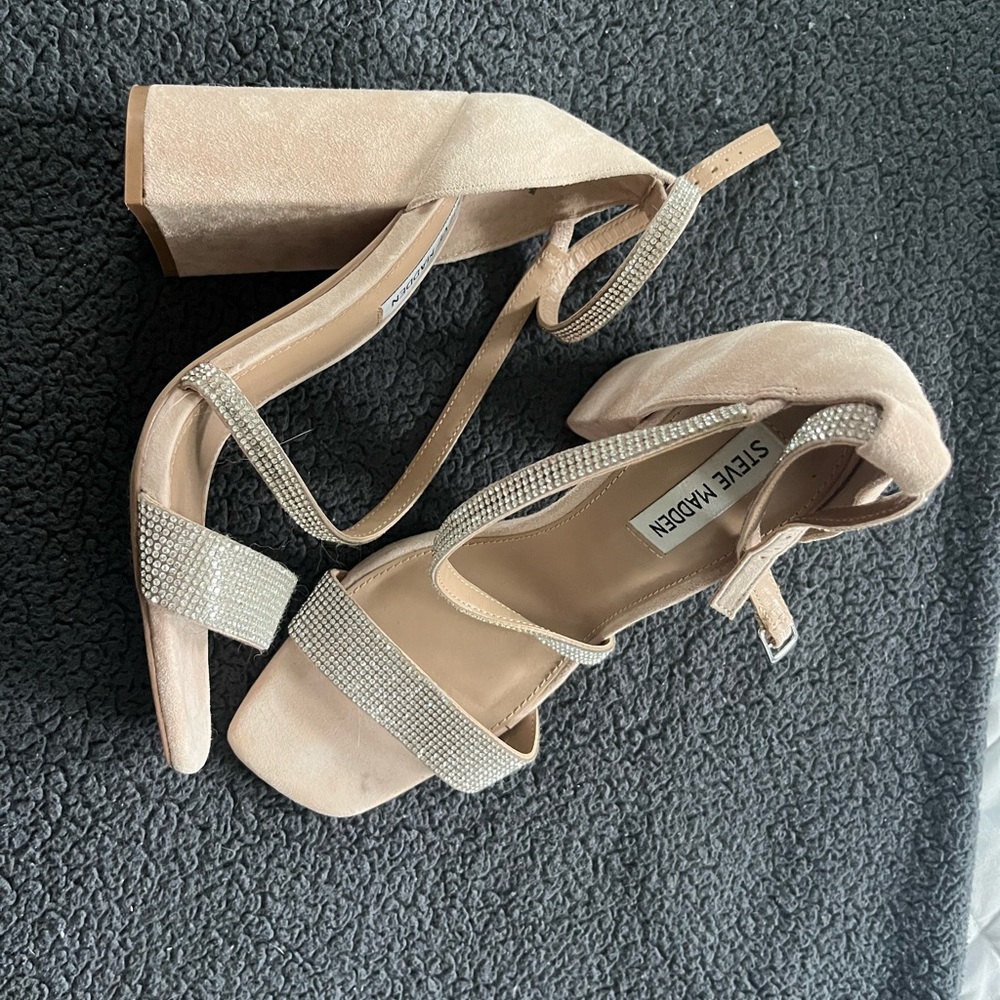 Steve Madden sparkle heels